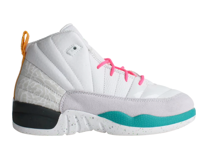 Aqua and cheap white 12s